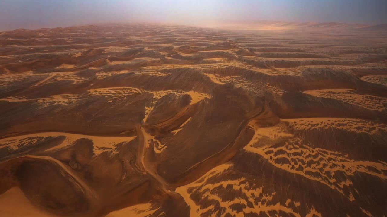 أين صحراء الربع الخالي في السعودية؟