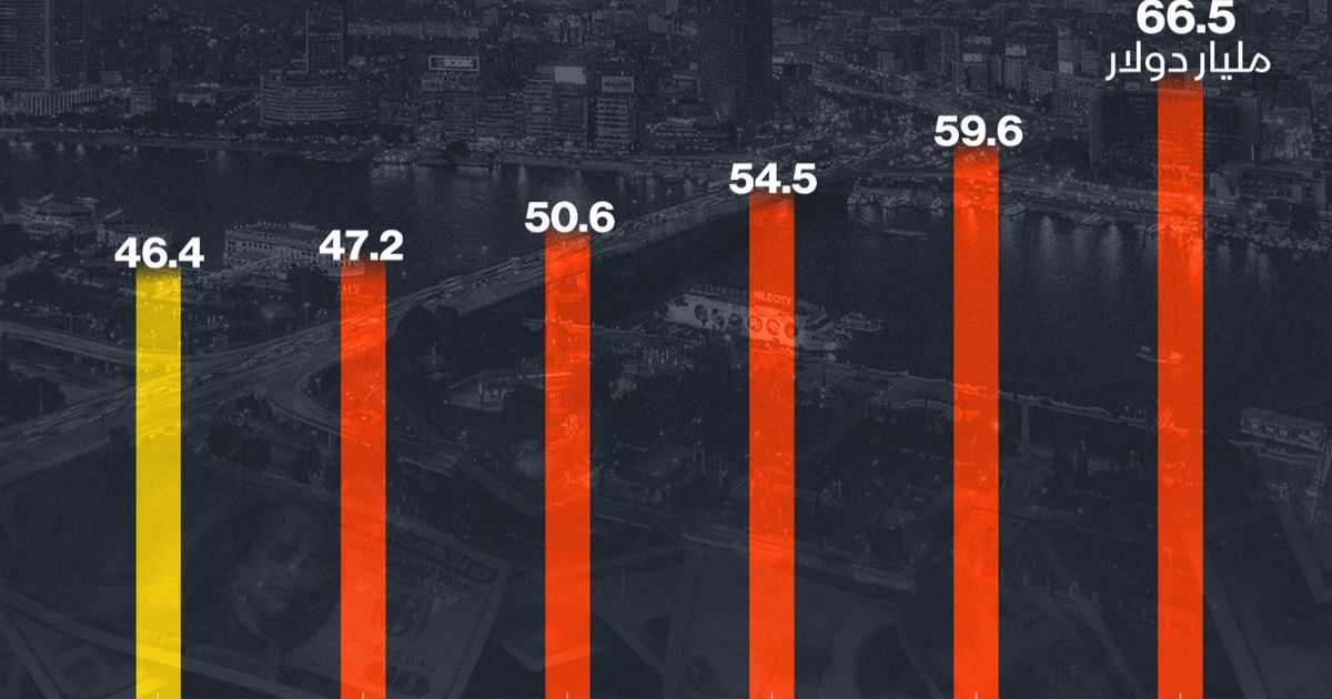 إنفوغراف: 43% ارتفاع متوقع لاحتياطي مصر الأجنبي خلال 5 سنوات