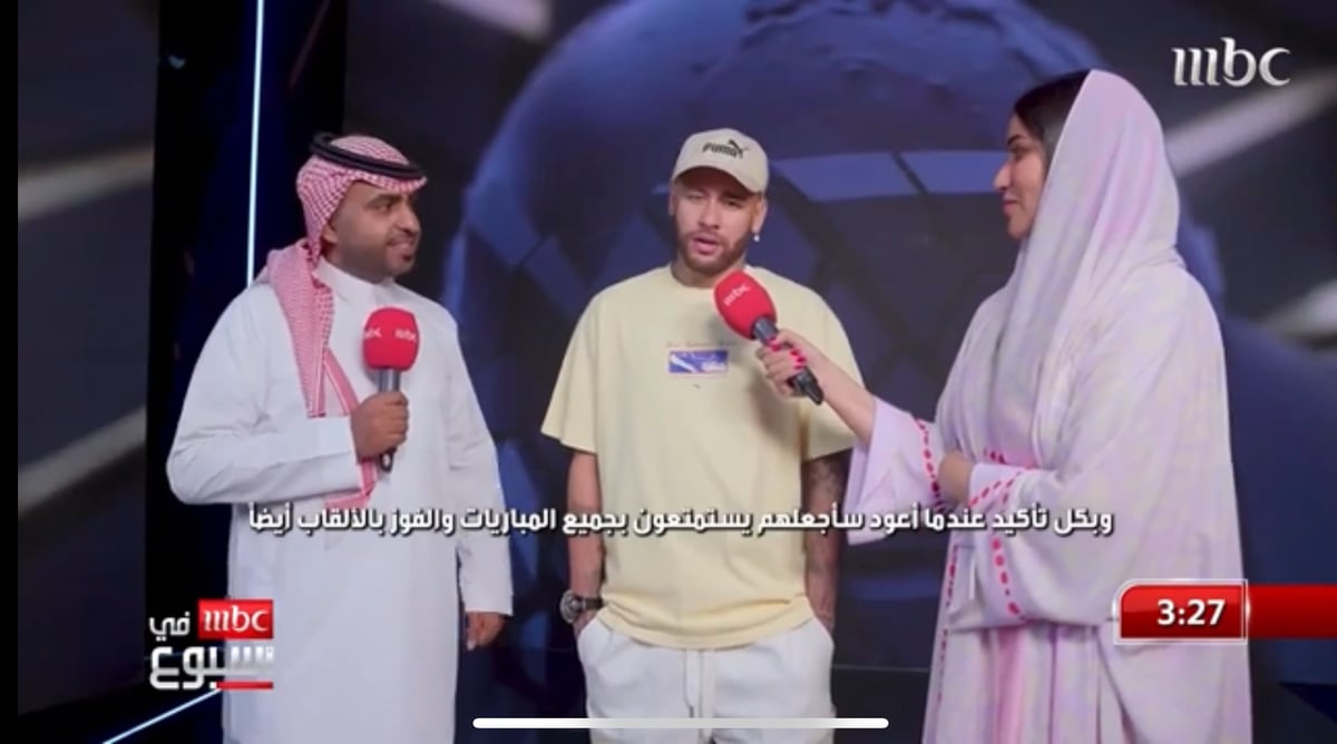 بالفيديو.. “نيمار” يَعِدُ جماهيرَ الهلال بالمتعة بعد عودته من الإصابة وحصد كل الألقاب