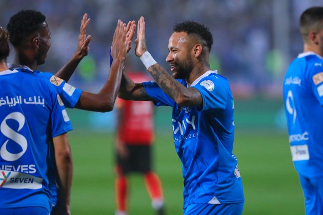 الهلال يعلن تطورات إصابة نيمار ومالكوم