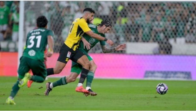 الاتحاد يتفوق على الأهلي في ديربي جدة