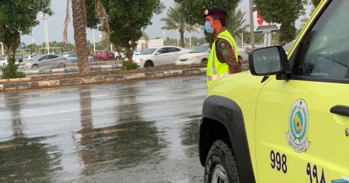 “الدفاع المدني” يدعو للحيطة والحذر من استمرار هطول أمطار رعدية حتى السبت المقبل