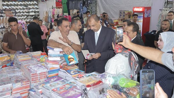 افتتاح معرض «أهلا مدرستي» لتوفير المستلزمات المدرسية بأسعار مخفضة في سوهاج