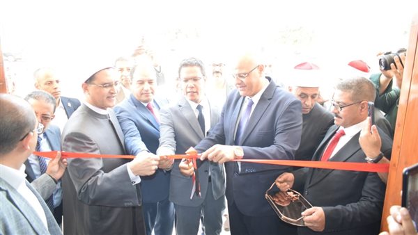 افتتاح مسجد الحبيب المصطفى بجامعة بنها
