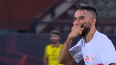 الدوري المصري الممتاز: ناصر ماهر يسجل الهدف الأول للزمالك في مرمى وادي دجلة في الدقيقة العاشرة