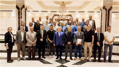 الدهراوي يجتمع برؤساء فروع الكاراتية لبحث خطة النشاط وتطوير المنظومة الفنية والإدارية