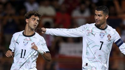 رونالدو يسجل هدفين في فوز البرتغال علي أرمينيا بخماسية نظيفة في تصفيات كأس العالم