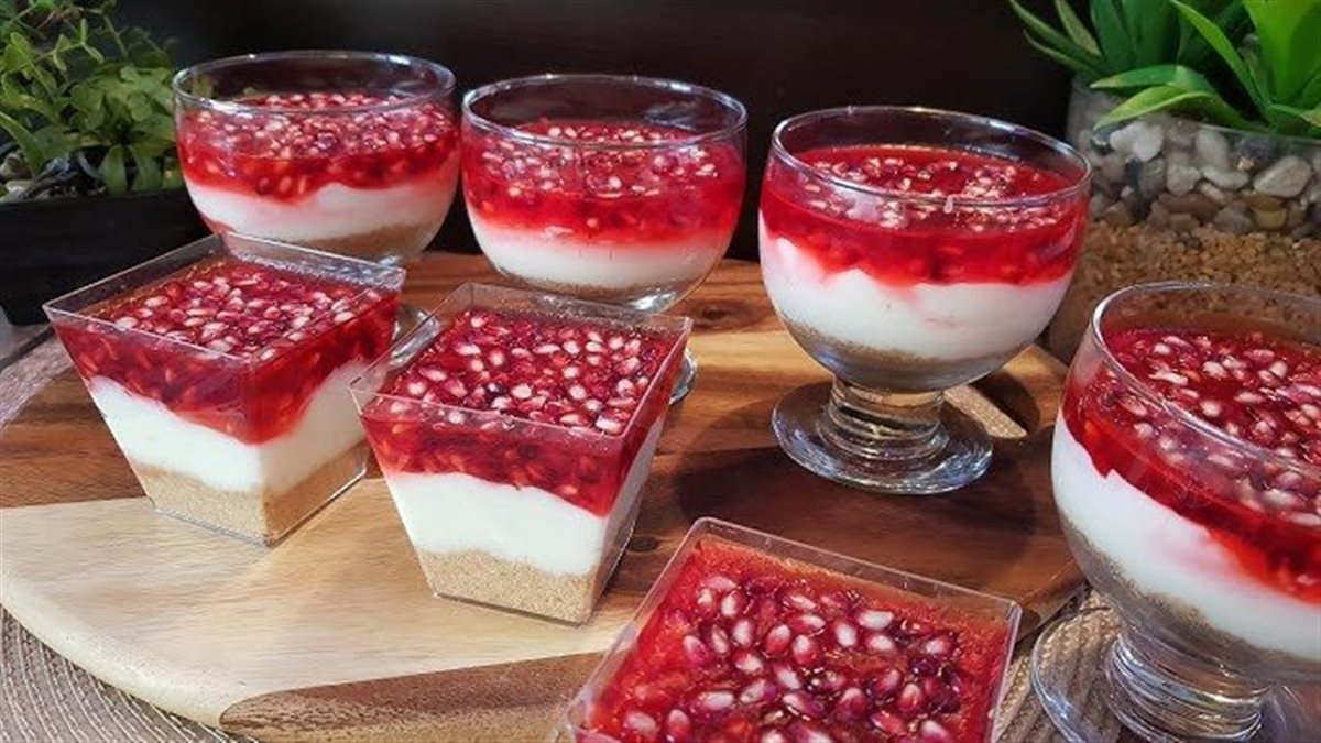 مهلبية الرمان بـ 4 طرق مختلفة.. حلوى سهلة ولذيذة لكل الأذواق