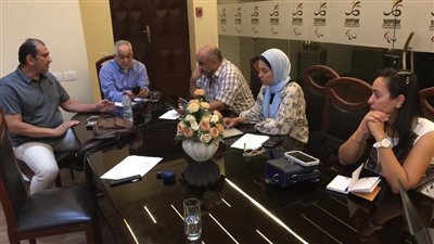 اجتماع تنسيقي لاستعدادات بطولة العالم لرفع الأثقال البارالمبية