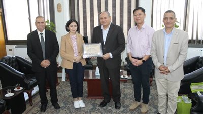 رئيس البحوث الزراعية يبحث مع وفد المنظمة الإسلامية للأمن الغذائي آفاق التعاون المشترك