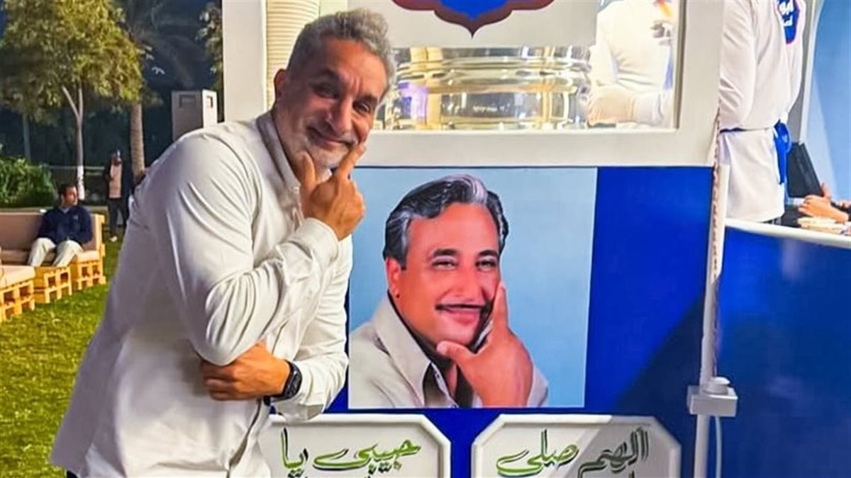 باسم يوسف يثير الجدل بأكله كشري في الإمارات.. ما الحكاية؟