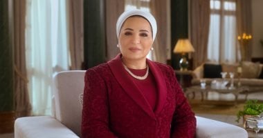 السيدة انتصار السيسي تهنئ الشعب المصرى والأمة الإسلامية بالمولد النبوى الشريف