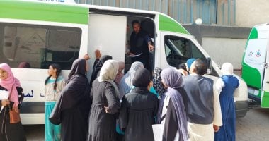 توقيع الكشف الطبى على 280 شخصا خلال قافلة طبية مجانية بكفر الدوار