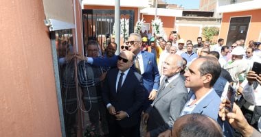 حلم انتظره الأهالى 20 سنة.. محافظ كفر الشيخ يفتتح مشروع محطة صرف صحي شنو