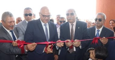 محافظ القليوبية يفتتح إدارة العبور التعليمية تزامناً مع احتفالات العيد القومى