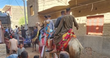 عيش الأجواء فى احتفالات المولد النبوى فى شوارع قرى الأقصر.. فيديو وصور
