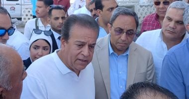 وزير الصحة يتفقد أعمال مشروع تطوير ورفع كفاءة مستشفى التأمين الصحى بقنا
