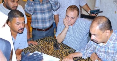 محافظ سوهاج يبحث أعمال لجنة تطوير شارع المحطة والمعاينة على الطبيعة