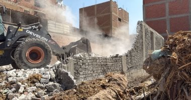 إحالة مسئولين بمدينة الخانكة للنيابة بسبب مخالفات بناء والتعدى على أرض زراعية