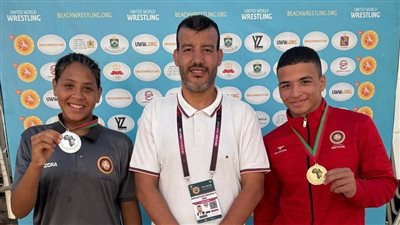 مصر تحصد ذهبية وفضية في بطولة إفريقيا للمصارعة الشاطئية بالمغرب
