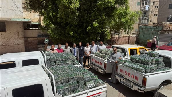ضبط 6600 زجاجة مشروبات غازية منتهية الصلاحية بسوهاج