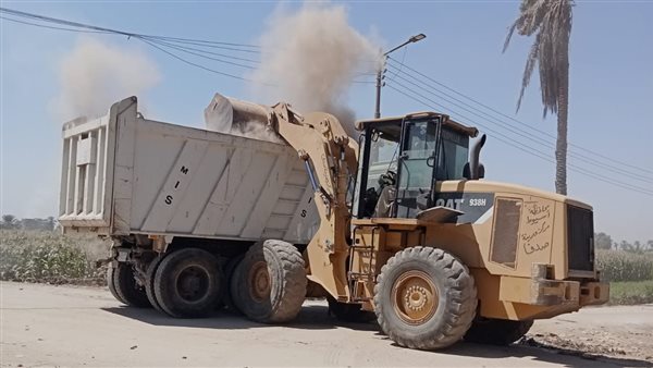 رفع 130طن قمامة ومخلفات بقرى ومدينة صدفا ضمن حملات النظافة المكثفة