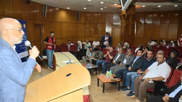محافظ الدقهلية يتابع اعمال ورشة عمل بمكتبة مصر العامة حول الحوار المجتمعي لتغير المناخ