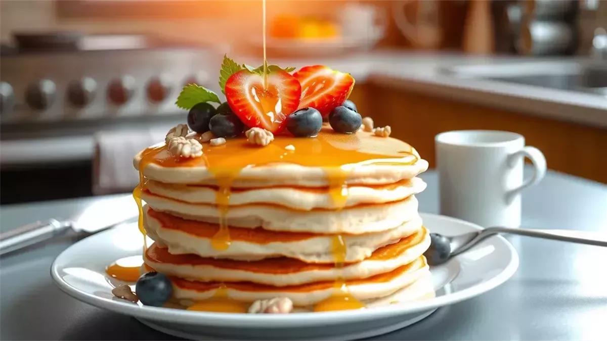 طريقة تحضير البان كيك في البيت.. فطار سريع ولذيذ مع القهوة