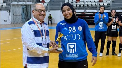جهاد وائل أفضل لاعبة في مباراة مصر وبوركينا فاسو ببطولة إفريقيا لليد