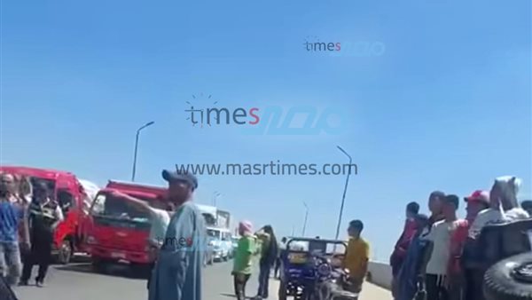 مصرع شخص وإصابة 7 آخرين بحادث تصادم بالمنوفية