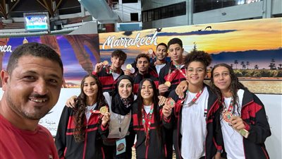 منتخب مصر للسباحة يرفع رصيده إلى 124 ميدالية في البطولة العربية بالمغرب