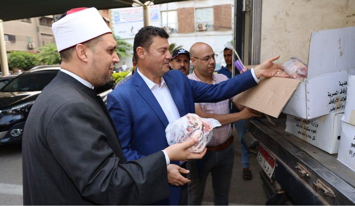 محافظ المنوفية:  استلام 2 طن لحوم ضمن مشروع “صكوك الأضاحي”