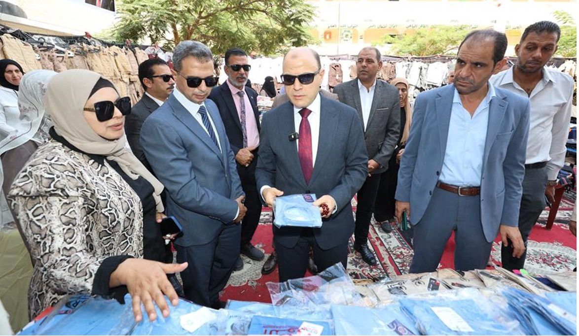 6500 قطعة زي مدرسي مجانًا للطلاب الأولى بالرعاية بكفر الشيخ