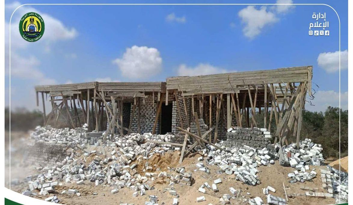 تنفيذ إزالة 20 حالة تعدٍ على أراضٍ زراعية وأملاك دولة بأبو صوير في الموجة 27