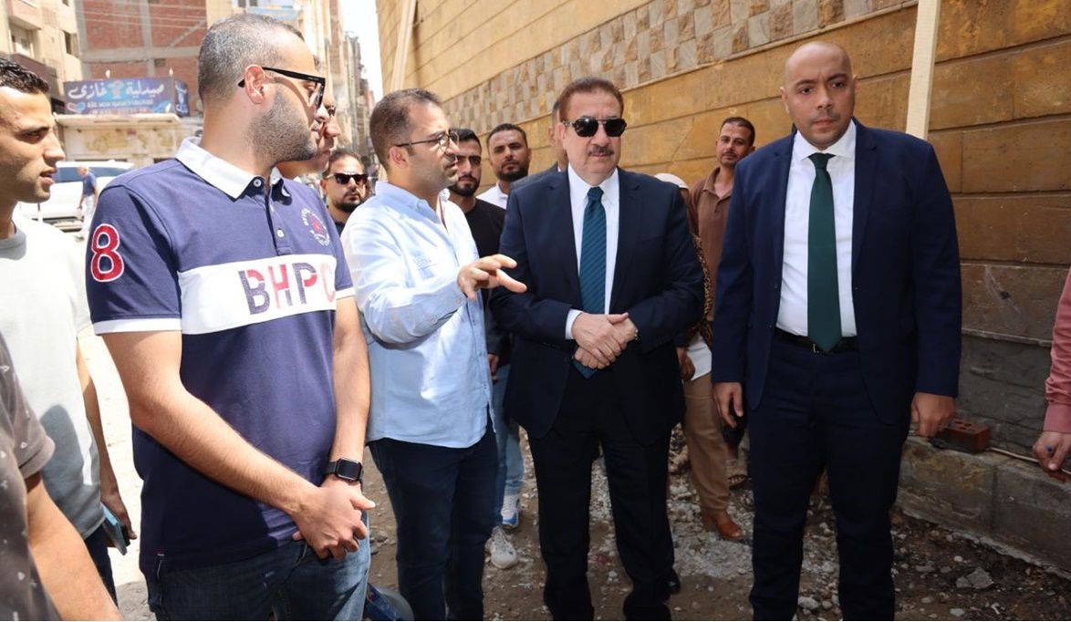محافظ المنوفية يتفقد أعمال تطوير نفق كوبري السمك بشبين الكوم