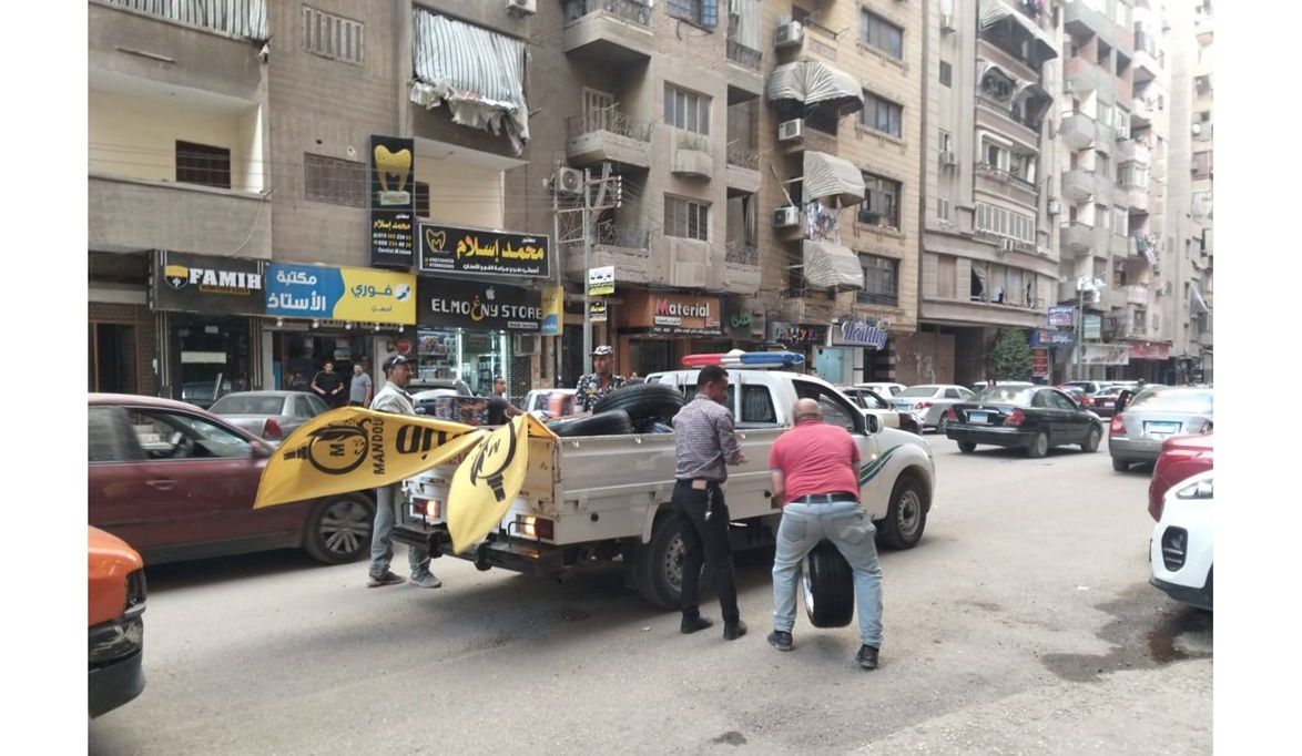 رفع الإشغالات ومصادرة مكبرات الصوت في شوارع الدقهلية ضمن حملة موسعة