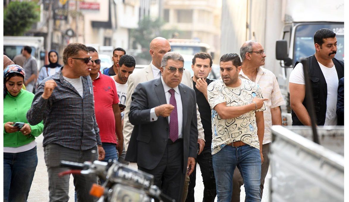 جولة مفاجئة لمحافظ الدقهلية في المنصورة رفع الإشغالات وتكثيف أعمال النظافة