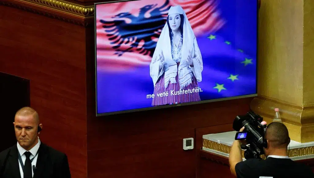 <strong>ألبانيا تعين أول وزيرة رقمية تعتمد على الذكاء الاصطناعي</strong>