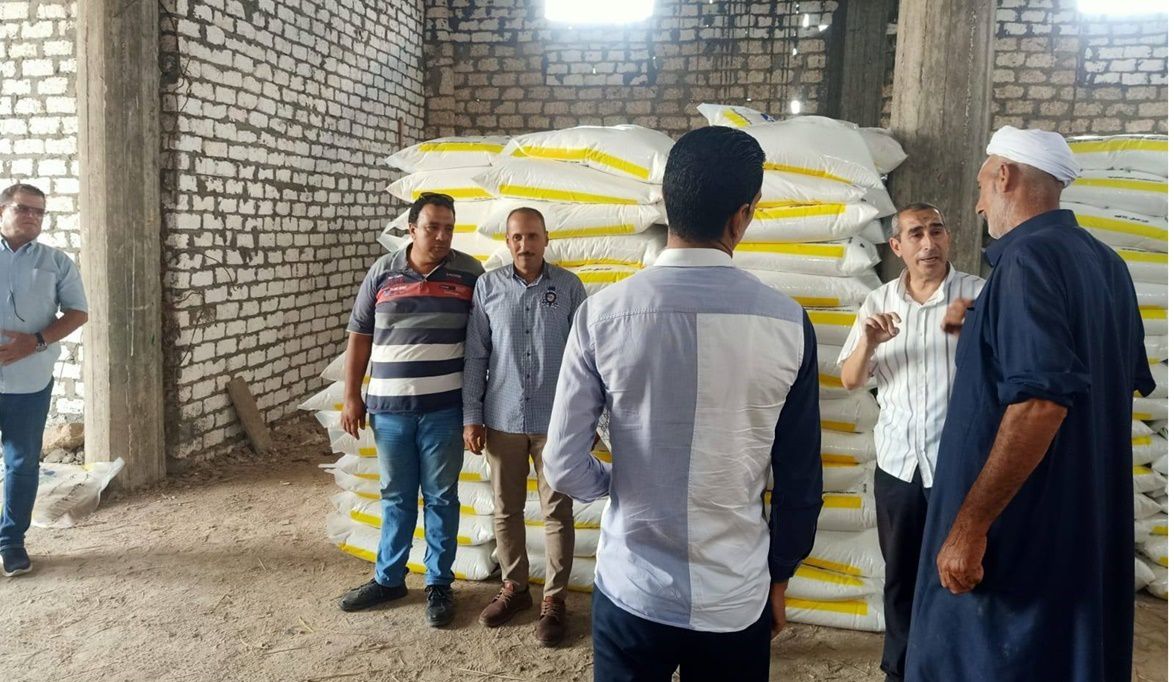 زراعة بورسعيد تتابع صرف الأسمدة للمزارعين وتستجيب لشكاوى سهل الطينة