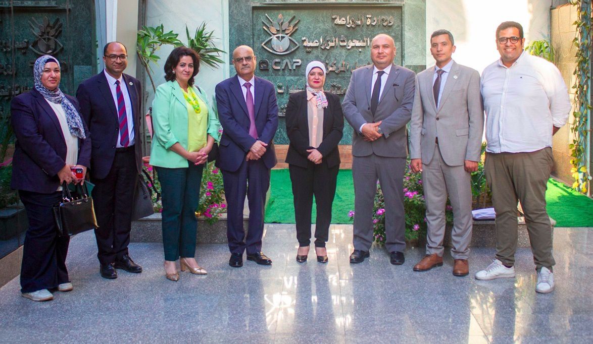 وفد أردني رفيع المستوى يزور “الحجر الزراعي” المصري لتعزيز التبادل التجاري للحاصلات الزراعية بين البلدين