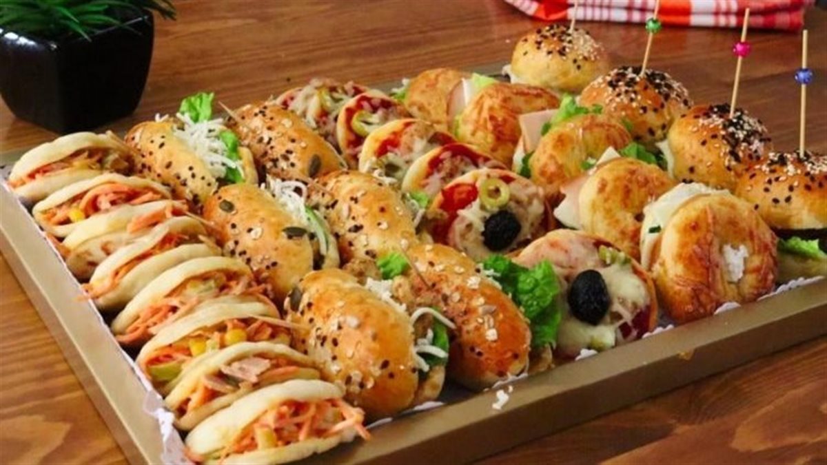 طريقة عمل الميني ساندوتش بحشوات متنوعة لكل الأذواق