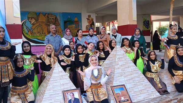 مدارسنا تحتفل بافتتاح المتحف المصري الكبير بعروض فنية ومعارض تراثية