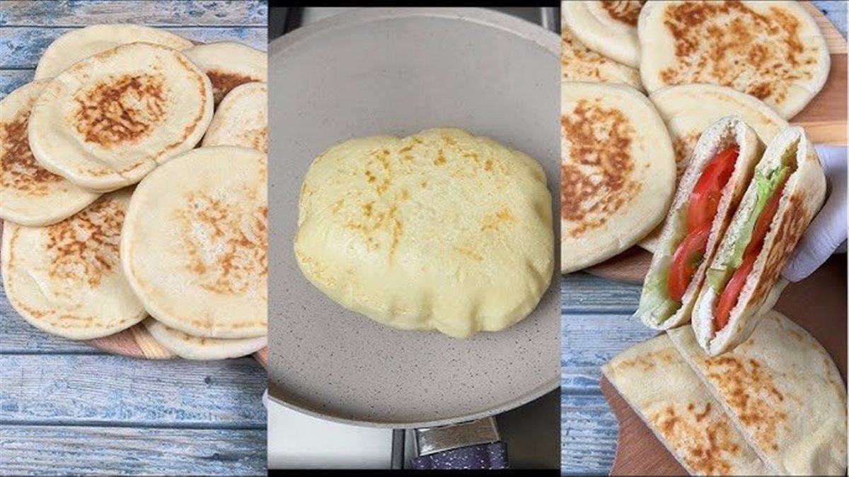 طريقة تحضير عيش الزبادي في الطاسة.. خبز سريع بدون فرن