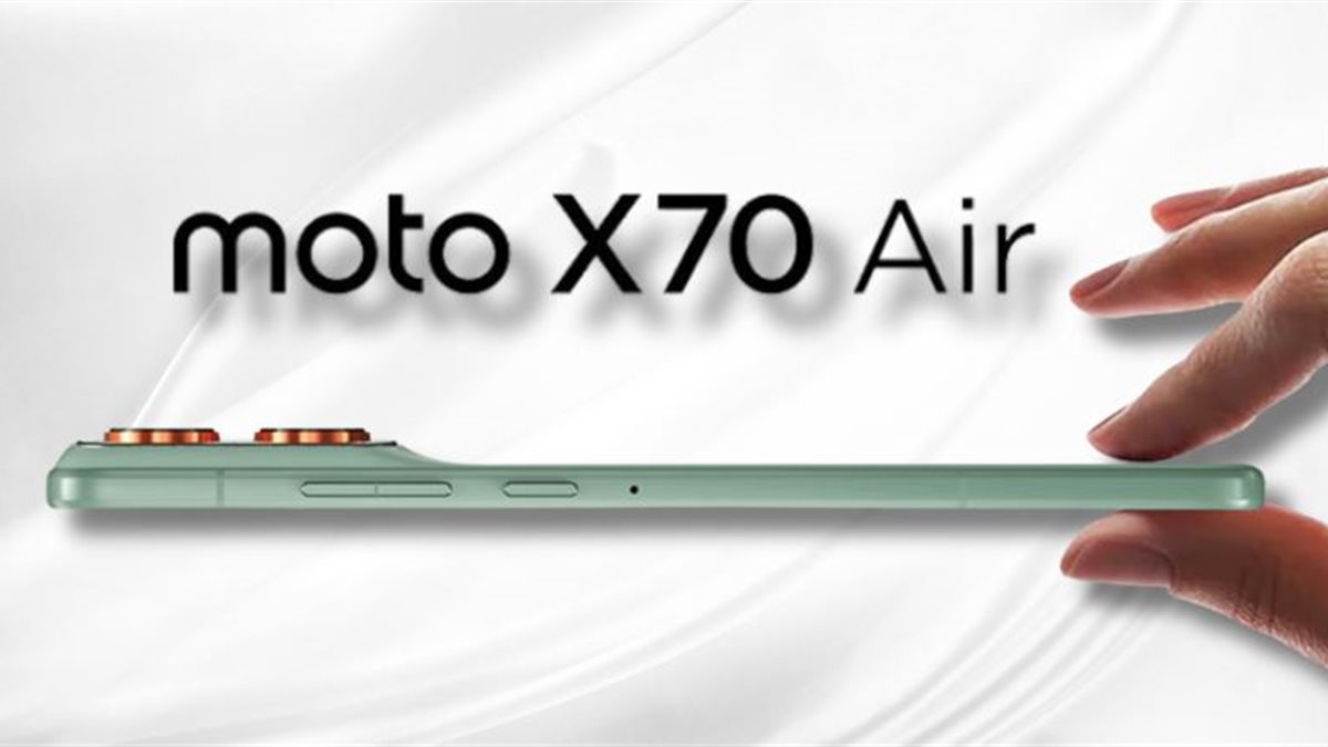 موتورولا تكشف أسعار Moto X70 Air منافس آيفون إير الجديد
