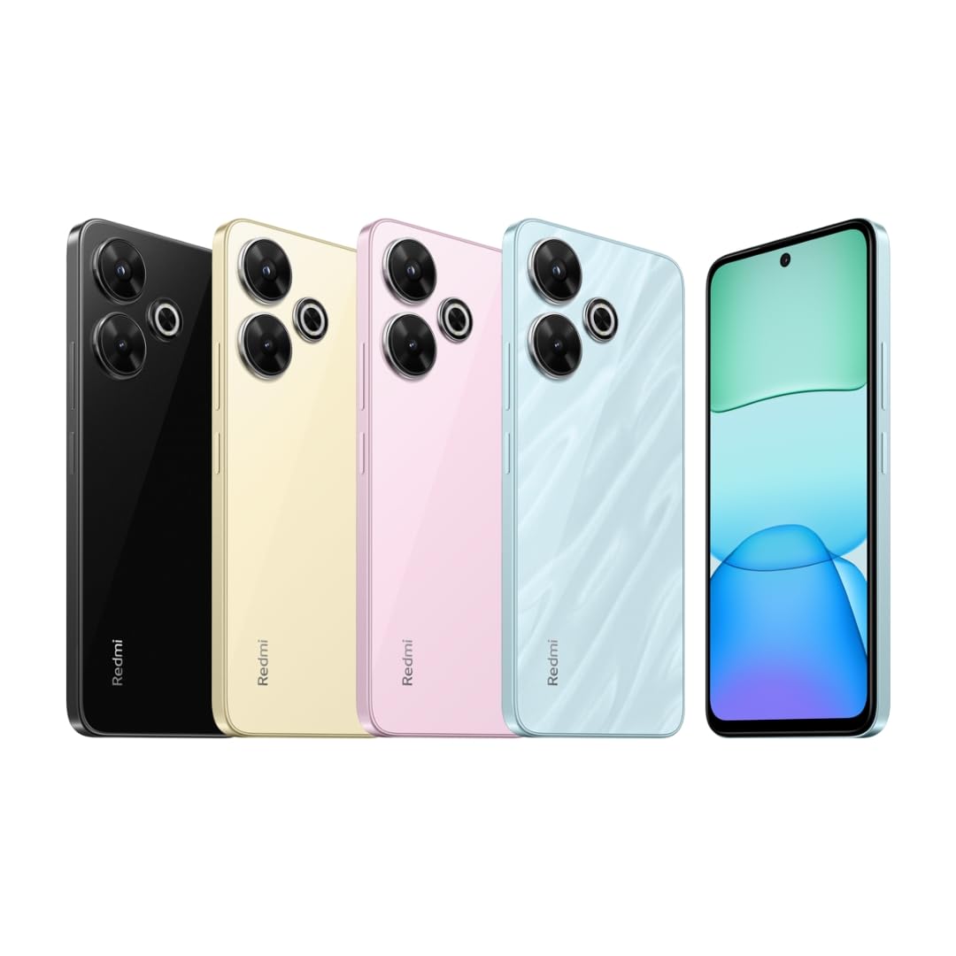 ريدمي 13 اسود ميدنايت بذاكرة RAM 8GB وروم 128GB ومعالج ميديا تيك هيليو G91 الترا وشاشة 6.77 انش FHD 90Hz وكاميرا ثلاثية 108MP + 2MP وكاميرا امامية 13MP وشاحن بدبوسين وضمان 18