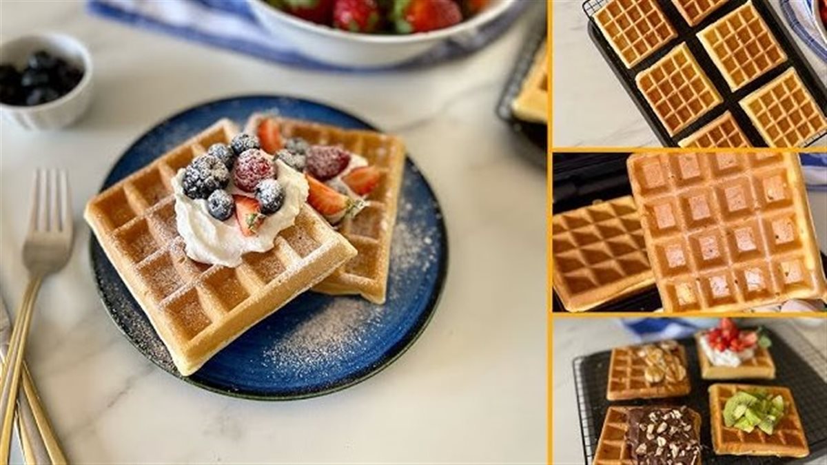 بخطوات بسيطة.. طريقة تحضير الوافل في المنزل بثلاث وصفات مختلفة