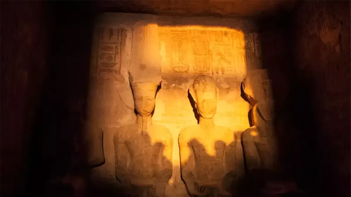 تعامد الشمس على وجه رمسيس الثاني عبقرية مصرية تبهر العالم