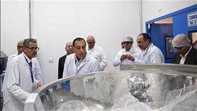 رئيس الوزراء يفتتح مصنع إنتاج الخامات الدوائية ومصنع المطهرات بشركة النصر للكيماويات الدوائية في القليوبية