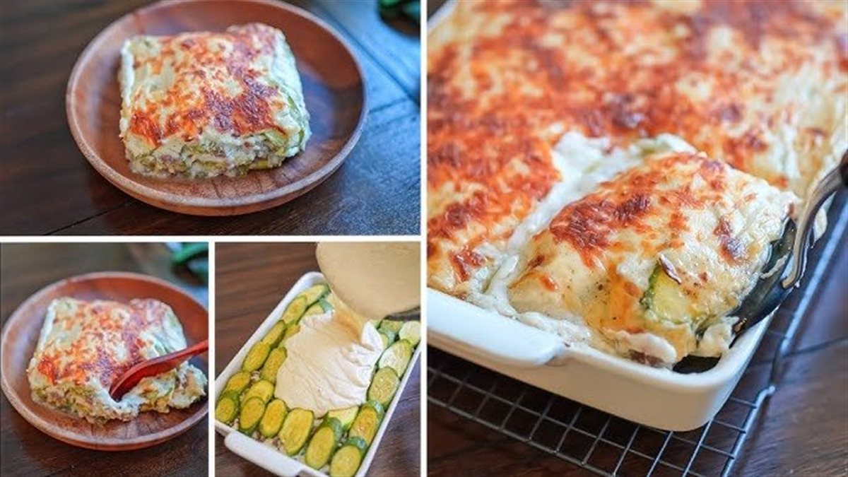 مذاق مميز وقوام كريمي.. خطوات تحضير الكوسة بالبشاميل في المنزل