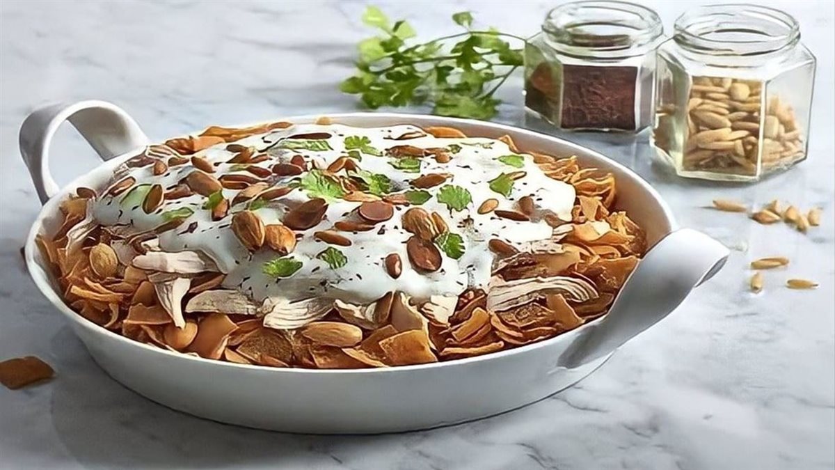 طريقة تحضير فتة الشاورما بالدجاج في المنزل خطوة بخطوة